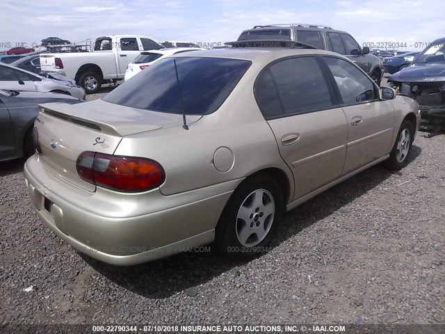 1G1NE52J33M626979 - 2003 CHEVROLET MALIBU LS BROWN photo 4