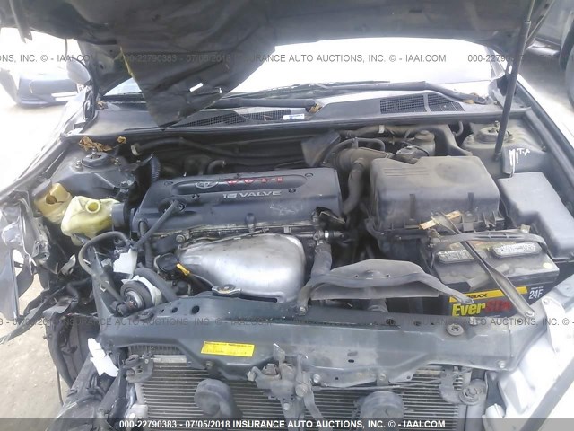 JTDBE32K120117812 - 2002 TOYOTA CAMRY LE/XLE/SE 灰色 照片 10