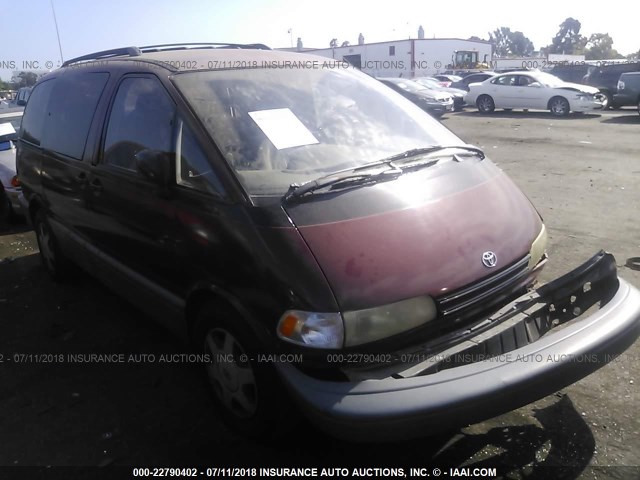 JT3AC12R6N1030784 - 1992 TOYOTA PREVIA LE RED photo 1