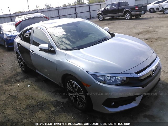 19XFC1F7XHE006581 - 2017 HONDA CIVIC EXL 银色 照片 1