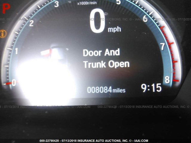 19XFC1F7XHE006581 - 2017 HONDA CIVIC EXL 银色 照片 7