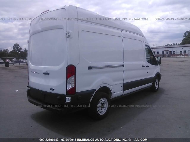 1FTYR2XM0HKA03607 - 2017 FORD TRANSIT T-250 WHITE photo 4