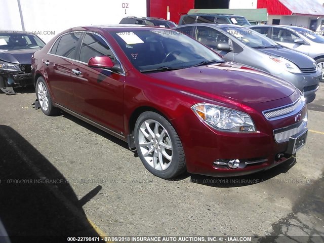 1G1ZK57789F226033 - 2009 CHEVROLET MALIBU LTZ წითელი ფოტო 1