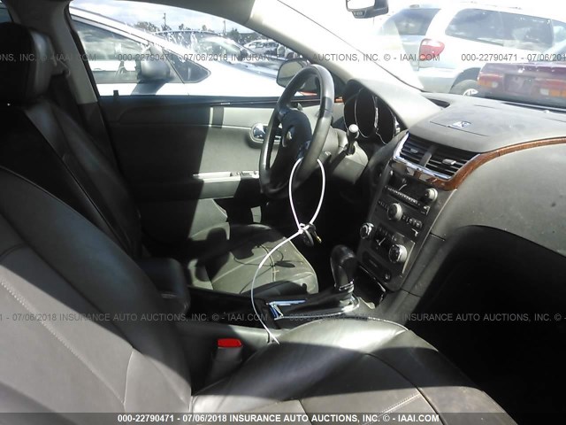 1G1ZK57789F226033 - 2009 CHEVROLET MALIBU LTZ წითელი ფოტო 5