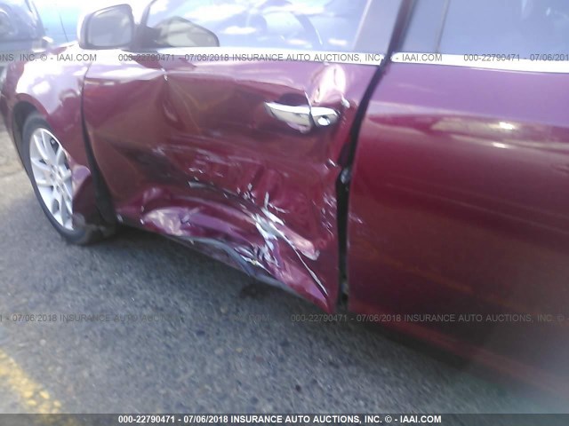 1G1ZK57789F226033 - 2009 CHEVROLET MALIBU LTZ წითელი ფოტო 6