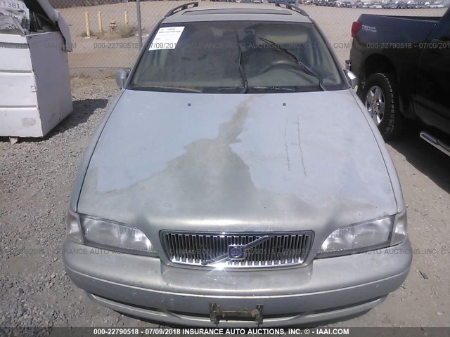 YV1LW56D1Y2666507 - 2000 VOLVO V70 GLT SILVER photo 6