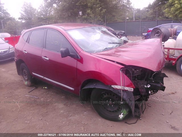 JN8AS5MV0BW257021 - 2011 NISSAN ROGUE S/SV/KROM RED photo 1