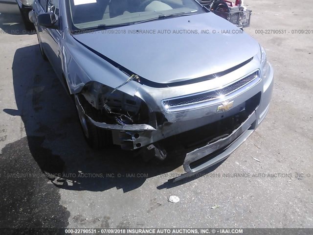 1G1ZG57BX84198610 - 2008 CHEVROLET MALIBU LS Light Blue photo 6
