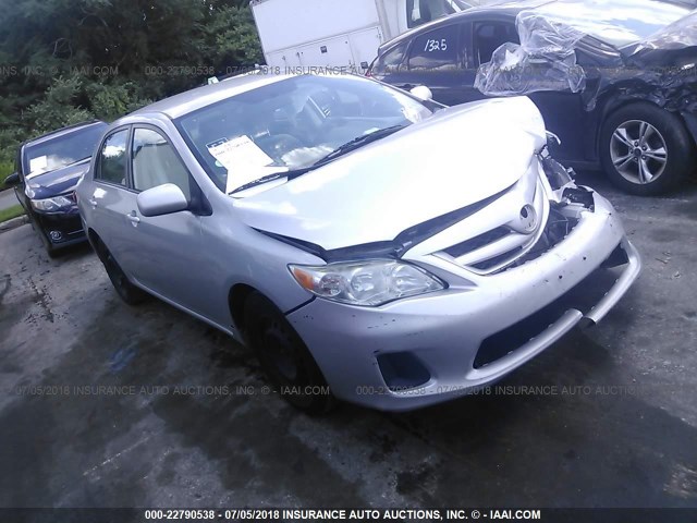 2T1BU4EE5BC634664 - 2011 TOYOTA COROLLA S/LE SILVER photo 1