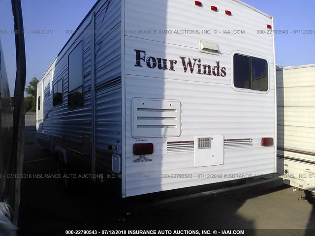 47CTFTS287G524895 - 2007 DUTCHMEN FOUR WINDS  WHITE photo 3