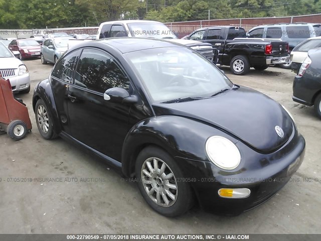 3VWCK21C44M400753 - 2004 VOLKSWAGEN NEW BEETLE GLS 黑色 照片 1