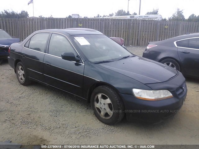 JHMCG6672XC012609 - 1999 HONDA ACCORD EX GREEN photo 1