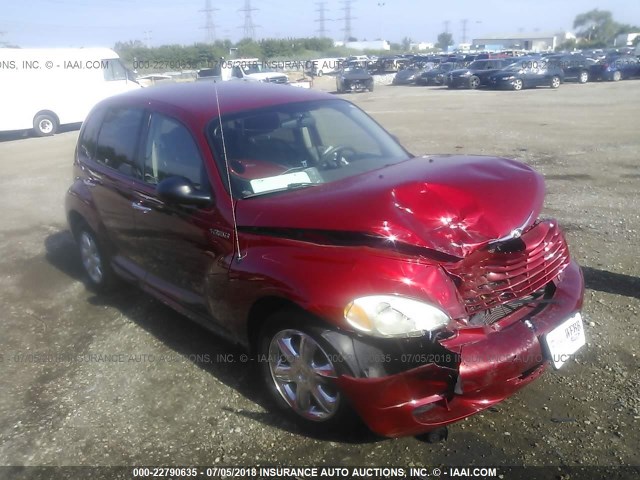 3C4FY58B84T310850 - 2004 CHRYSLER PT CRUISER TOURING RED photo 1