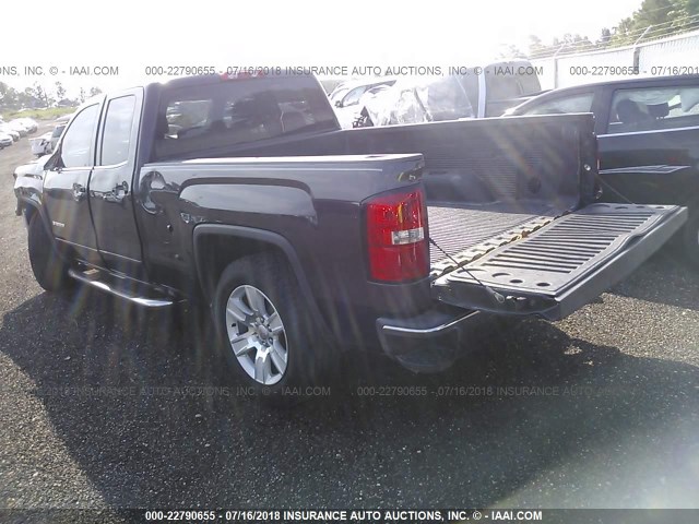 1GTV2UEC5EZ263162 - 2014 GMC SIERRA K1500 SLE GRAY photo 3