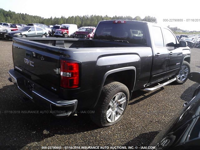 1GTV2UEC5EZ263162 - 2014 GMC SIERRA K1500 SLE GRAY photo 4