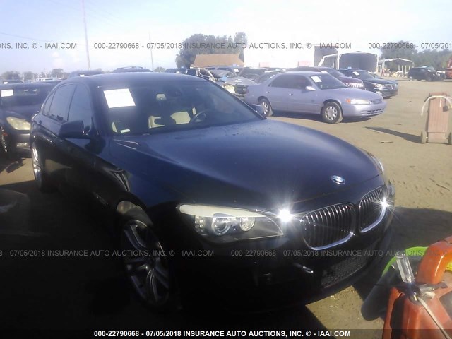 WBAKC8C59BC431537 - 2011 BMW 750 LXI BLACK photo 1