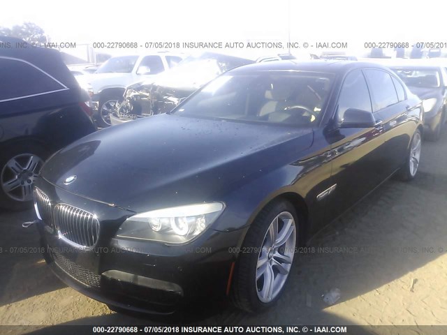 WBAKC8C59BC431537 - 2011 BMW 750 LXI BLACK photo 6