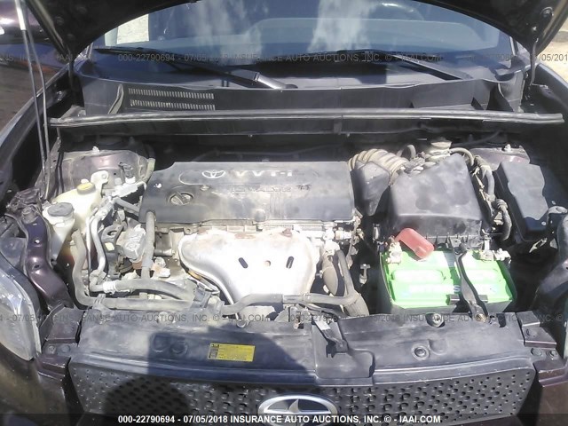 JTLKE50E391061910 - 2009 TOYOTA SCION XB Tünd qırmızı foto 10