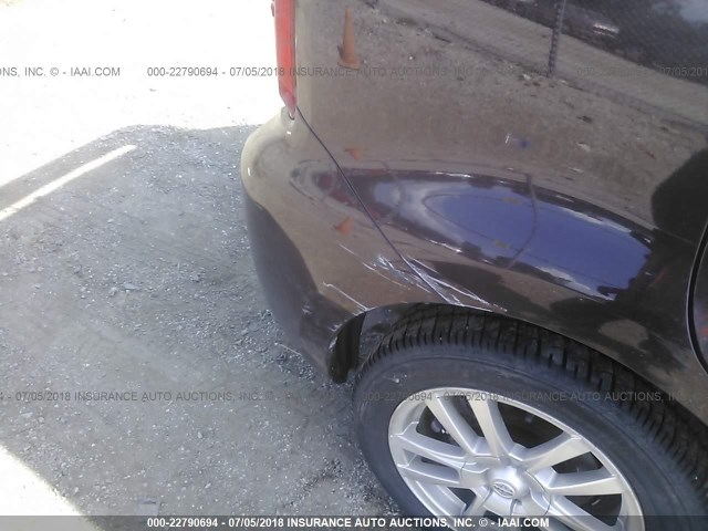 JTLKE50E391061910 - 2009 TOYOTA SCION XB Tünd qırmızı foto 6