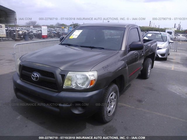 5TFNX4CNXBX004860 - 2011 TOYOTA TACOMA BROWN photo 2