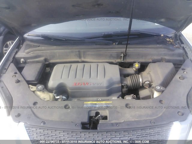 1GKEV23737J171443 - 2007 GMC ACADIA SLT-1 Bleu photo 10