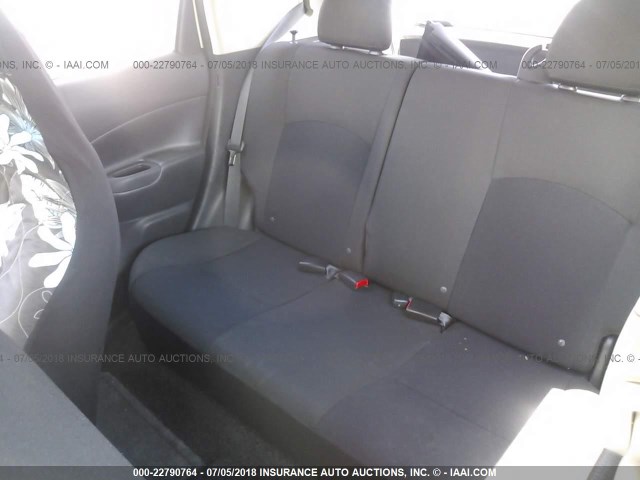 3N1CE2CP2GL393082 - 2016 NISSAN VERSA NOTE S/S PLUS/SV/SL/SR WHITE photo 8