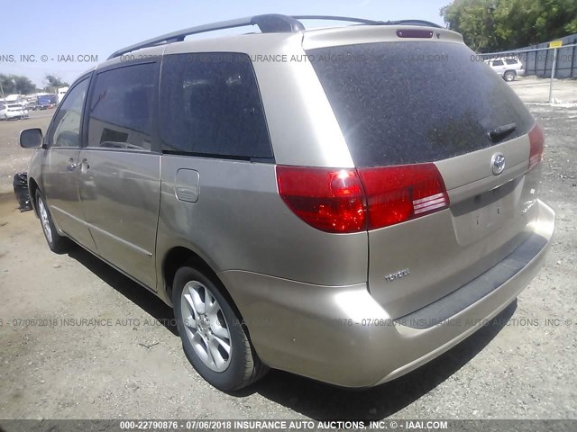 5TDZA22C44S003428 - 2004 TOYOTA SIENNA XLE/XLE LIMITED GOLD photo 3