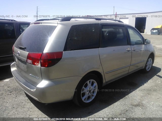 5TDZA22C44S003428 - 2004 TOYOTA SIENNA XLE/XLE LIMITED GOLD photo 4