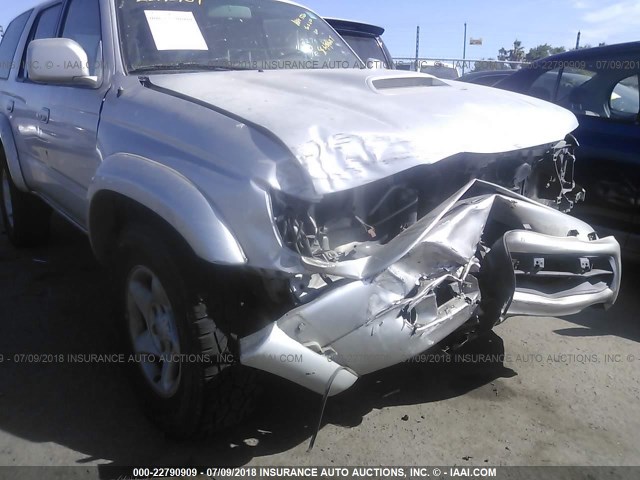 JT3GN86R410206237 - 2001 TOYOTA 4RUNNER SR5 SILVER photo 6