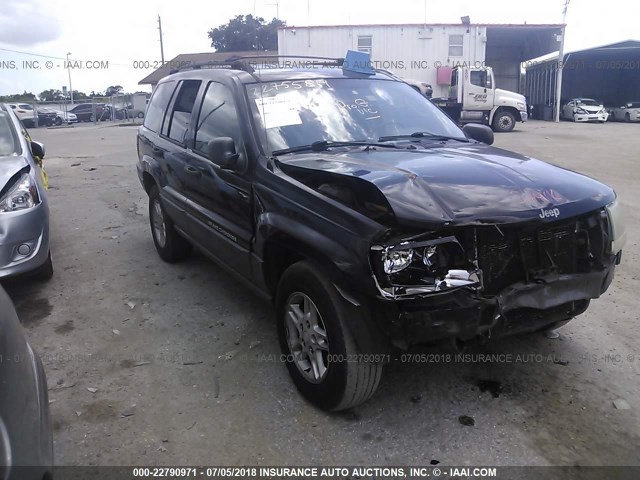 1J4GX48N14C436730 - 2004 JEEP GRAND CHEROKEE LAREDO/COLUMBIA/FREEDOM 黑色 照片 1