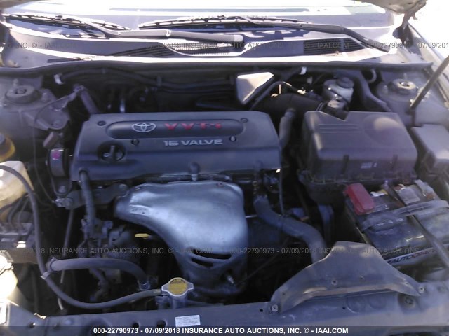 4T1BE30K66U668167 - 2006 TOYOTA CAMRY LE/XLE/SE ნაცრისფერი ფოტო 10