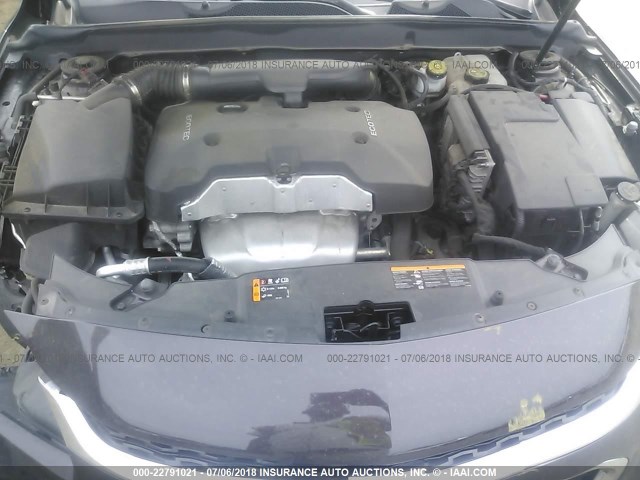 1G11C5SL3FF243221 - 2015 CHEVROLET MALIBU 1LT 紫色 照片 10