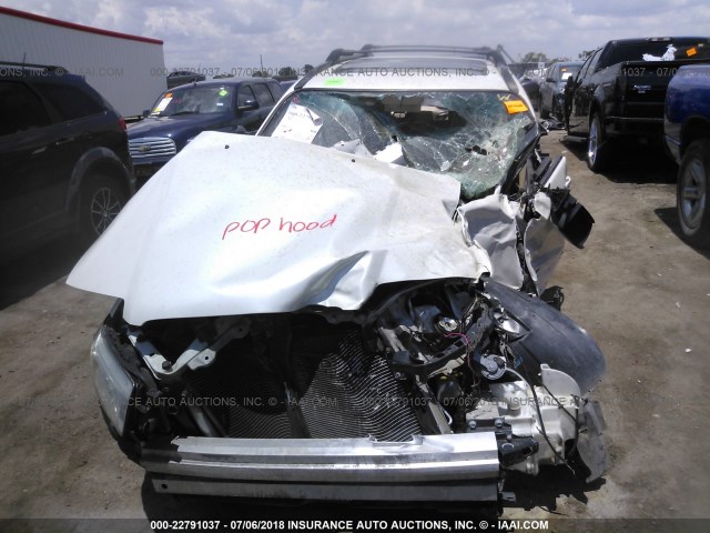 JF1SG67697H711232 - 2007 SUBARU FORESTER 2.5X LL BEAN WHITE photo 6