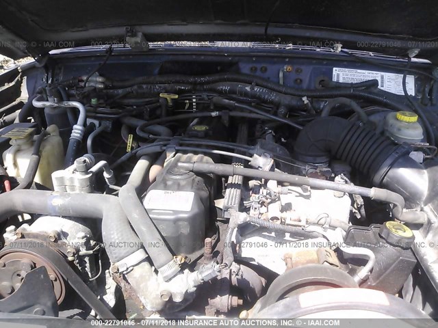 1J4FF68S9XL559325 - 1999 JEEP CHEROKEE SPORT/CLASSIC ლურჯი ფოტო 10