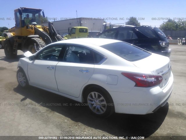 1N4AL3AP7GC235020 - 2016 NISSAN ALTIMA 2.5/S/SV/SL/SR WHITE photo 3