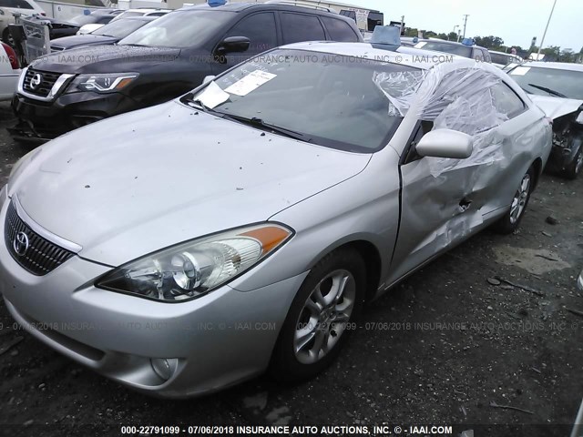 4T1CE38P46U622020 - 2006 TOYOTA CAMRY SOLARA SE/SLE GRAY photo 6