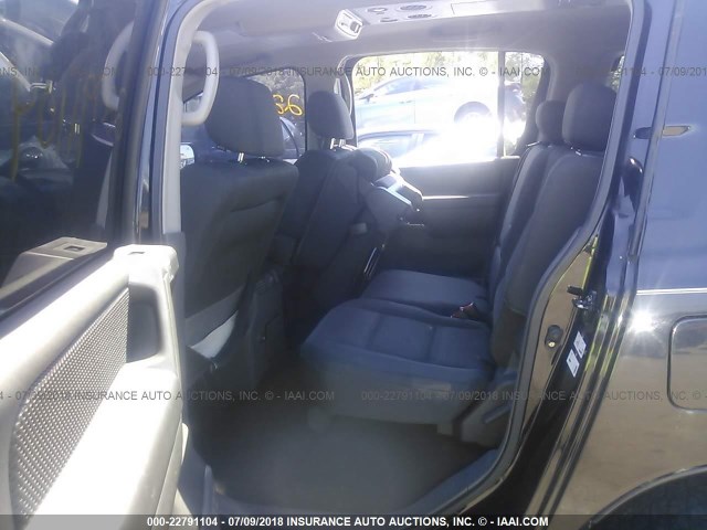 5N1AA08B85N705531 - 2005 NISSAN ARMADA SE/LE BLACK photo 8