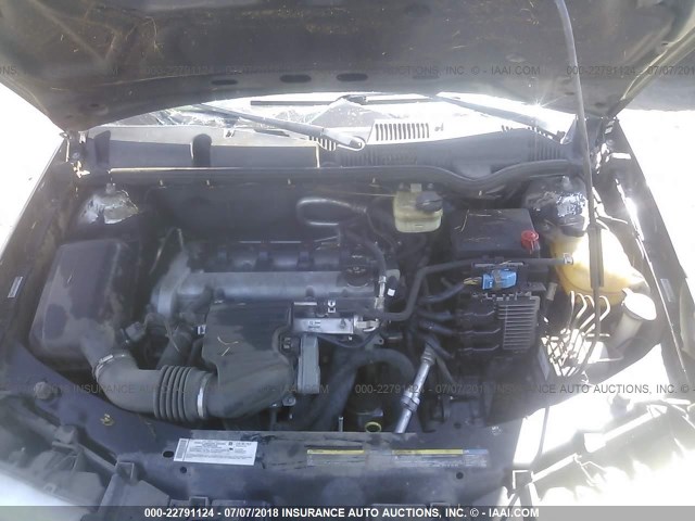 1G8AL58B47Z100715 - 2007 SATURN ION LEVEL 3 BLACK photo 10