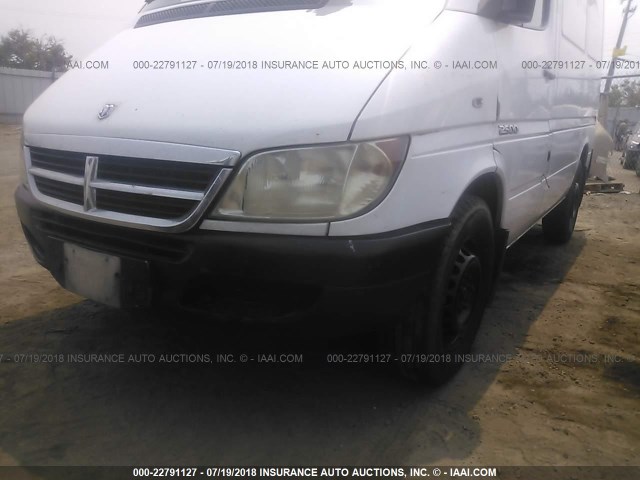 WD2PD144955756327 - 2005 SPRINTER 2500 SPRINTER  WHITE photo 6