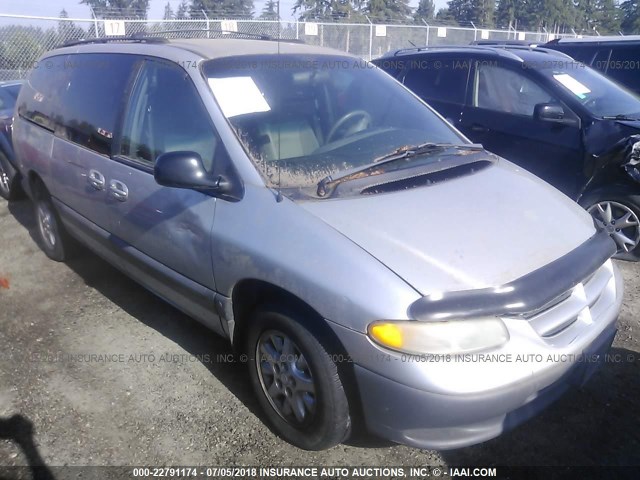 1B4GP44L5YB616277 - 2000 DODGE GRAND CARAVAN SE/SPORT SILVER photo 1