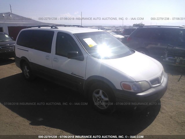 1GMDX03E11D106354 - 2001 PONTIAC MONTANA WHITE photo 1