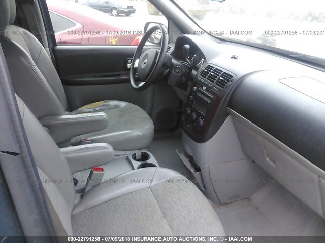 1GNDV23L45D247422 - 2005 CHEVROLET UPLANDER LS TEAL photo 5