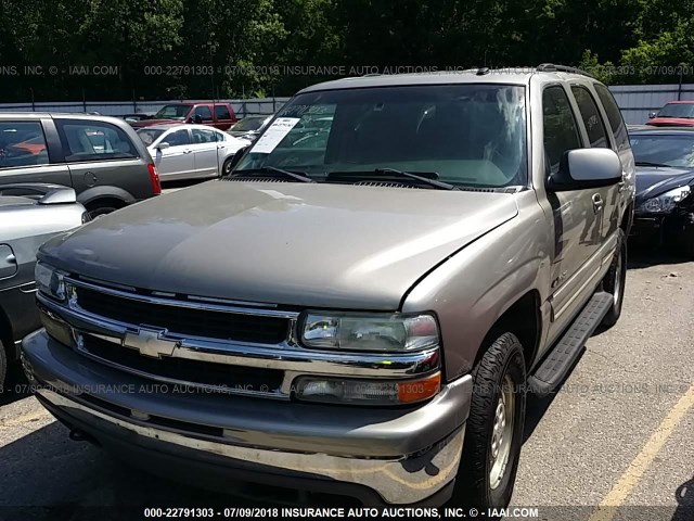 1GNEK13Z23J183357 - 2003 CHEVROLET TAHOE K1500 TAN photo 2