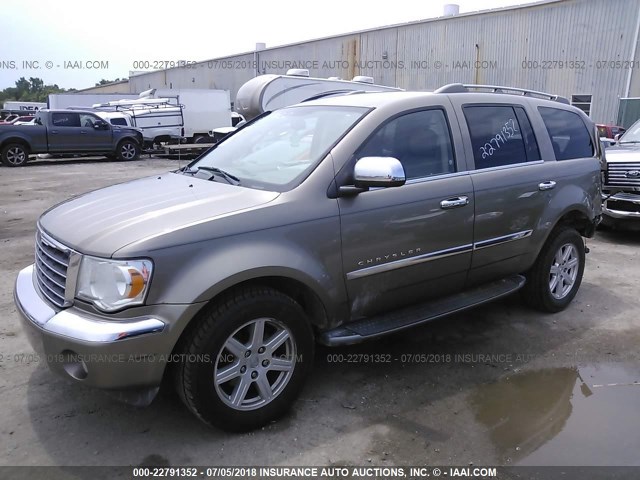 1A8HW58P37F577122 - 2007 CHRYSLER ASPEN LIMITED GOLD photo 2