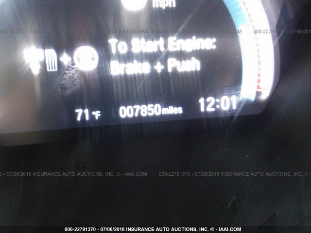 19XFC1F74HE020492 - 2017 HONDA CIVIC EXL Dark Blue photo 7