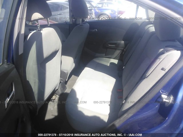 1G1JA5SH3E4124824 - 2014 CHEVROLET SONIC LS 蓝色 照片 8