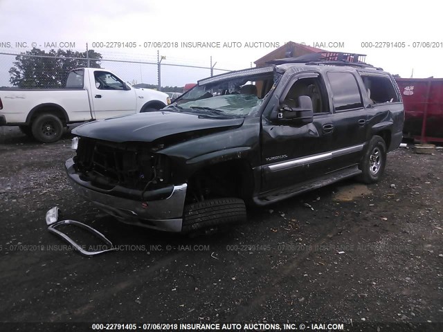 1GKFK16Z53J147787 - 2003 GMC YUKON XL K1500 GREEN photo 2