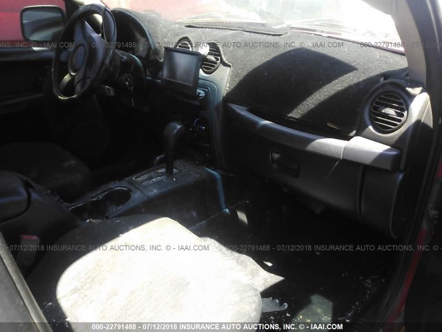 1J4GL48K14W106375 - 2004 JEEP LIBERTY SPORT RED photo 5