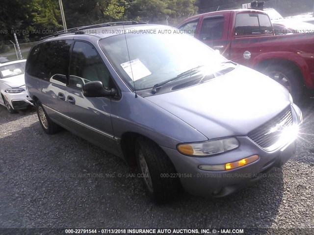 1C4GP64L3WB546340 - 1998 CHRYSLER TOWN & COUNTRY LXI Light Blue photo 1