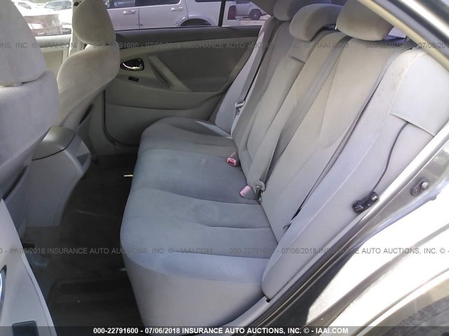 JTNBE46K973025963 - 2007 TOYOTA CAMRY NEW GENERAT CE/LE/XLE/SE SILVER photo 8